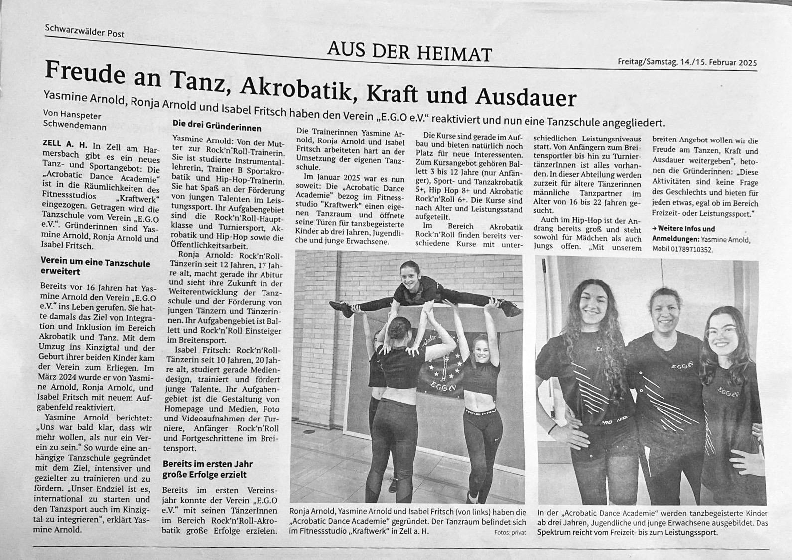 Eröffnung Tanzschule